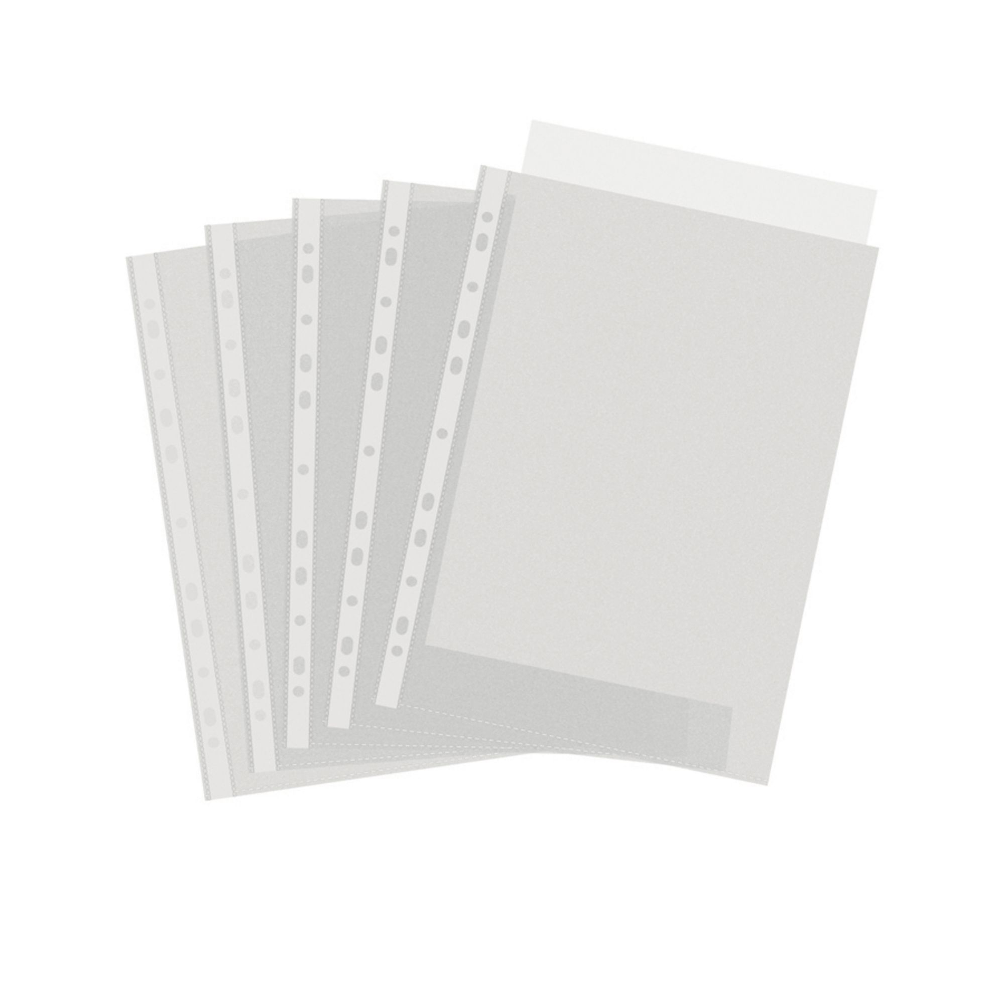 Heavy Duty Punched Pocket A4 Clear - Pack of 100
